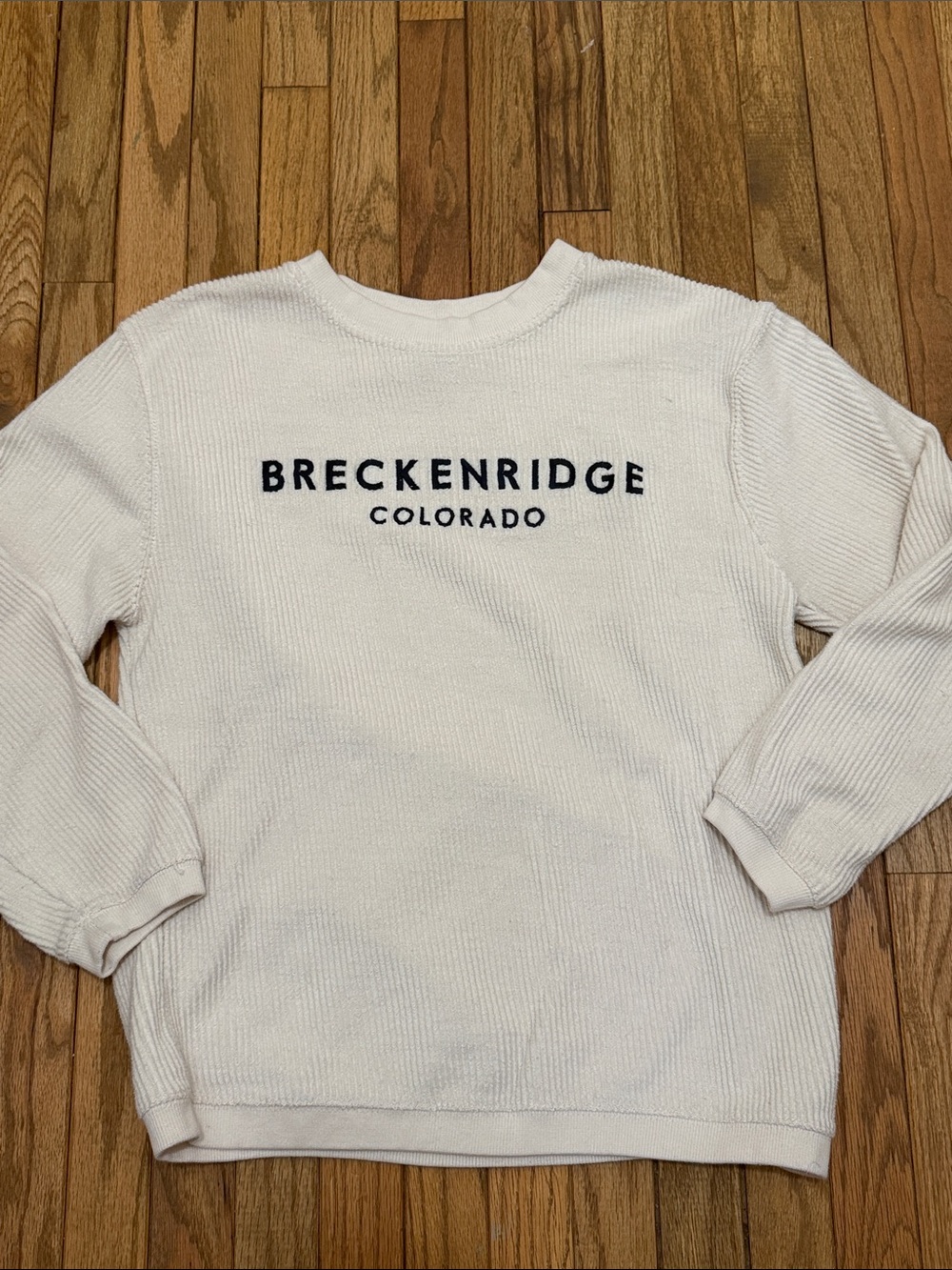 5/$25 MV SPORT Breckenridge Colorado ribbed corduroy shirt